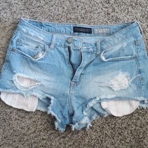 Aeropostale High Waisted Shorty Short